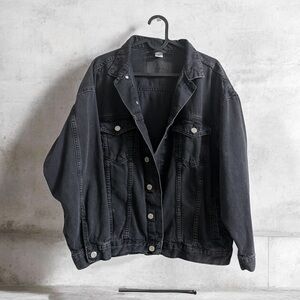 H&M Black Denim Jacket